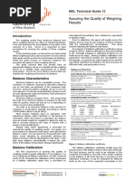 MSL - TG12 - Calidad de Medición Masas