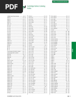 Cartridge Valves Catalog Index: 11141734 - Rev CB - March 2018