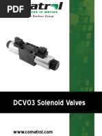 19-D3 DCV03 Solenoid Valves Catalog