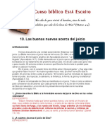 Curso Íblico Está Escrito B: 10. Las Buenas Nuevas Acerca Del Juicio