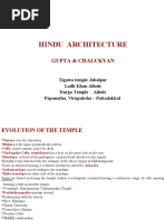 Hindu Architecture: Gupta & Chalukyan