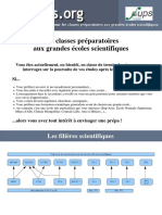 Les Classes Préparatoires Aux Grandes Écoles Scientifiques