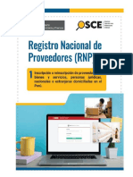 Preguntas Frecuentes Sobre Inscripción o Reinscripción Al Registro Nacional de Proveedores (RNP)