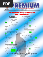 Banco de Matematica Algebra 2021 01