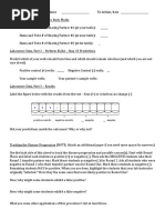 BIO 1510 ELISA Lab Worksheet