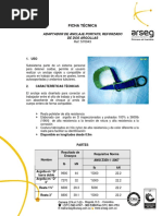 Ficha Tecnica Adaptador de Anclaje de 90 Centimetros Arseg