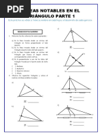 Problemas de Líneas Notables en Un Triángulo - Parte1