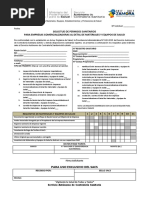 Formulario Material Quirurgico