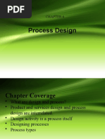 Operation MNGT and TQM Chapter 6 - Process-Design