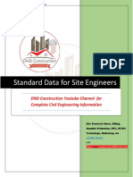 Civil Site Data by DND Construction