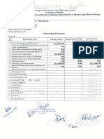 Running Bill Format