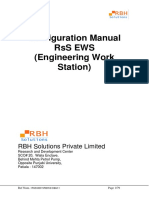 Configuration Manual Rss Ews (Engineering Work Station) : RBH Solutions Private Limited