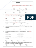 Part-A: Single Answer Type