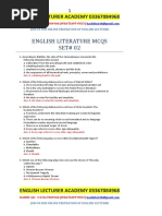 MCQS Bank 2 (Literature)