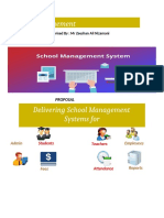 School Management: Supervised By: MR Zeeshan Ali Nizamani