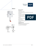 38 661 000 Flushing Cistern GD 2: Product Description