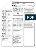 5e LVL 1 Dwarf Paladin