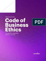 Code of Business Ethics: Welcome To The