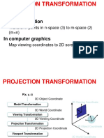 0-P3-Projection Transformation