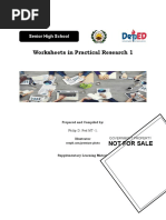 Module 5 Formulating A Quantitative Research Problem