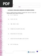 8º - Matematica Guía Nº1 Ejercicios Combinados