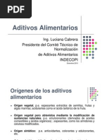 Aditivos Alimentarios