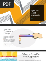 Specific Heat Capacity