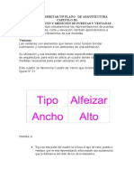 Como Interpretar Un Plano Puertas y Ventanas