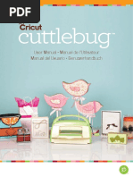 Cricut Cuttlebug User Manual