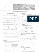 Tercer Examen CEPREVAL Ciclo B 2011