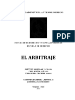 Monografia 02 El Arbitraje