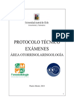 PROTOCOLO TEìCNICO ORL 2019