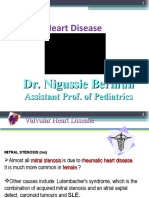 Valvular Heart Disease: Dr. Nigussie Berihun