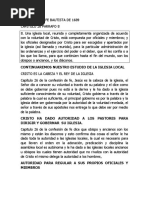 Confesión de Fe Bautista de 1689 Capitulo 26 Parrafo 8