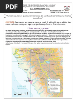 GUIA DE APRENDIZAJE N 11 Mapas y Planos - 5SEC