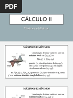 Slides 07 - Máximos e Mínimos