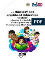 Technology and Livelihood Education: Cookery