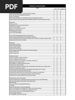 Date General:-Yes No Deadlines: Restaurant Opening Checklist