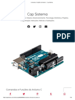 Comandos e Funções Do Arduino C - Cap Sistema