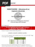 Esercitazione 5 - Ubicazione