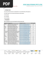 AMC - Call Log Generation Procedure