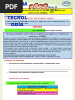 Ficha Ciencia Sistema Respiratorio Viernes 30 de Abril