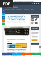 Amplificator LM3886