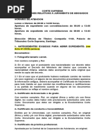 Instrucciones Apertura Expedientes Rev