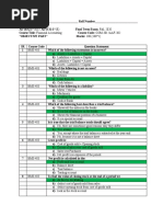 MCQS - Financial Accounting