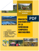 Proyecto Ecoturistico de La Comunidad Campesina Orccobamba