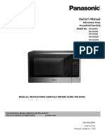 Owner's Manual: Microwave Oven Household Use Only Model No