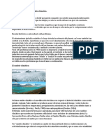 Pequeña Tesis Sobre El Cambio Climatico