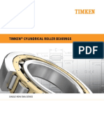 Timken Cylindrical Roller Bearings Brochure 10331