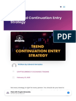 The Trend Continuation Entry Strategy - The Crypto University - 1625053710893